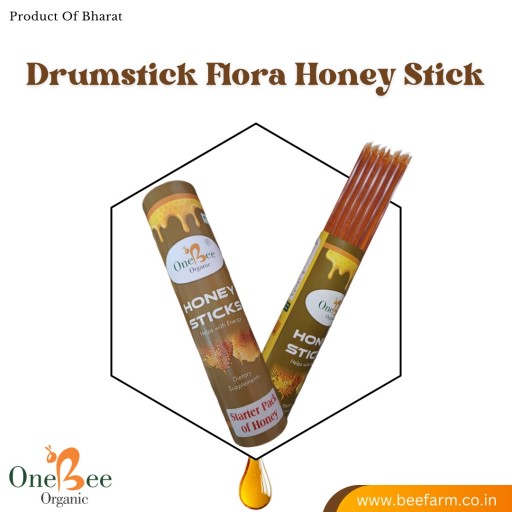 ORGANIC DRUMSTICK FLORA HONEY STICK